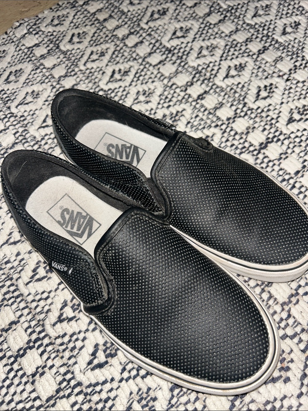 Vans Black Sneakers Slip On